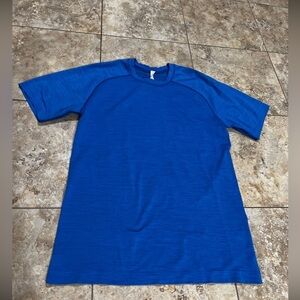 Lululemon Metal Vent Tech Short Sleeve Dark Royal / Baltic Blue